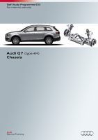 SSP 633 Audi Q7  type 4M  Chassis 